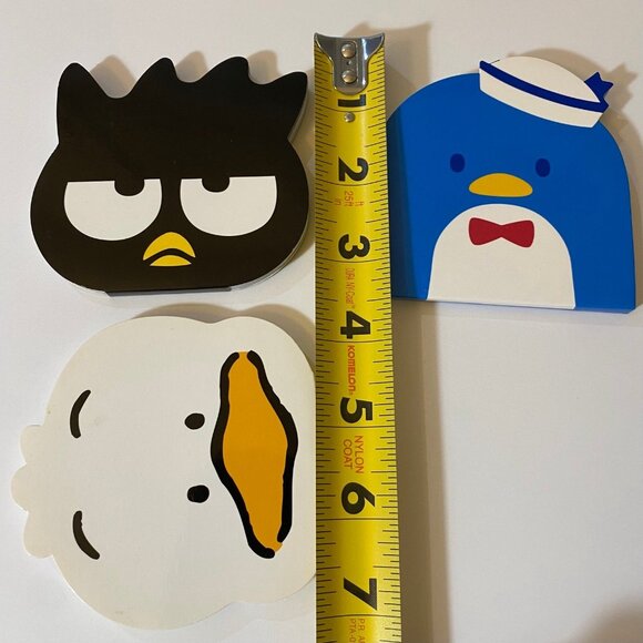 Sanrio 2010 Badtz Maru Tuxedo Sam & Pekkle Notepads - Picture 9 of 9